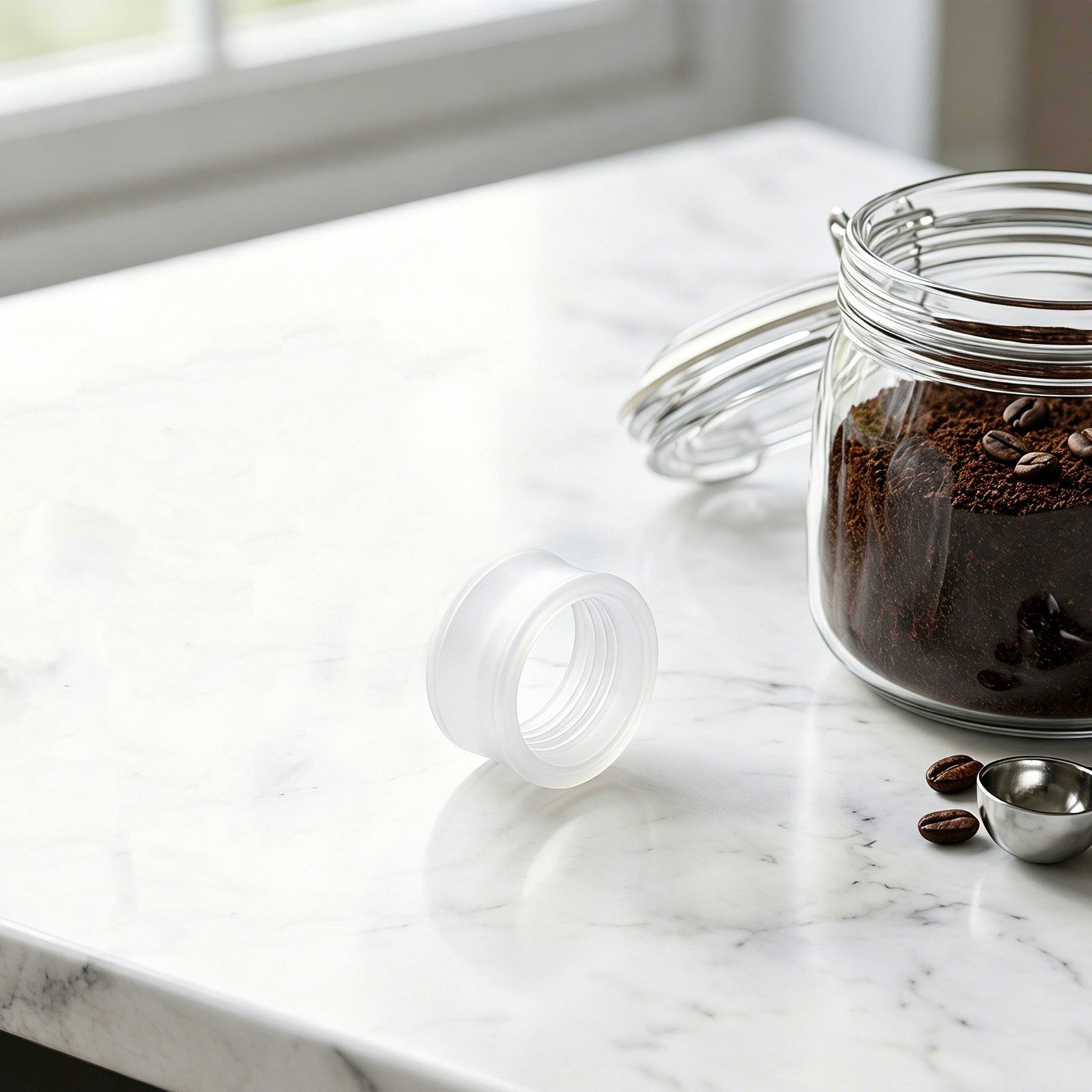 Dosing Funnel Ring - Imbuto dosatore per espresso in plastica,