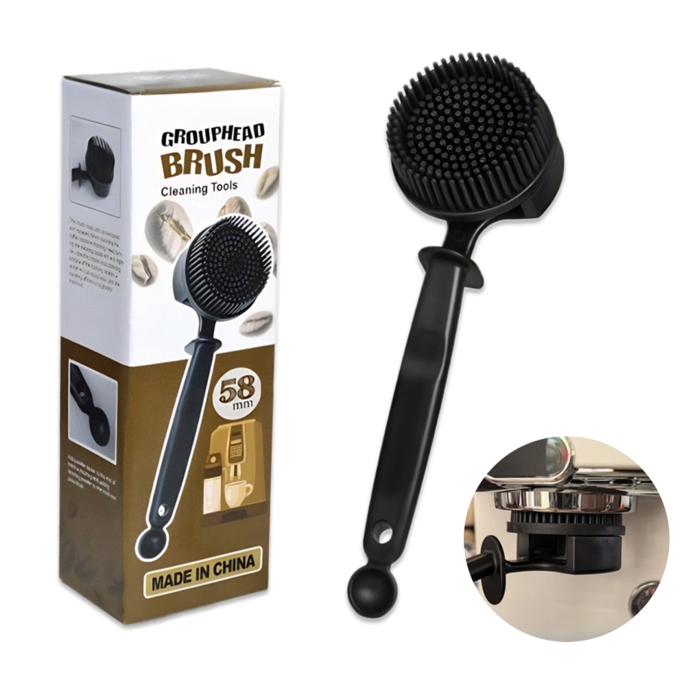 Group Head Brush - Spazzola essenziale in silicone per gli