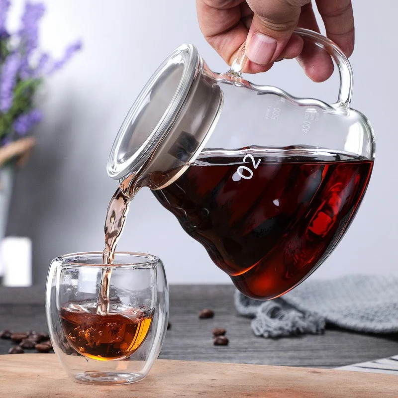 Coffee Equipment Accessories - 350/600/800ml Hand Brew Coffee caraffa forma