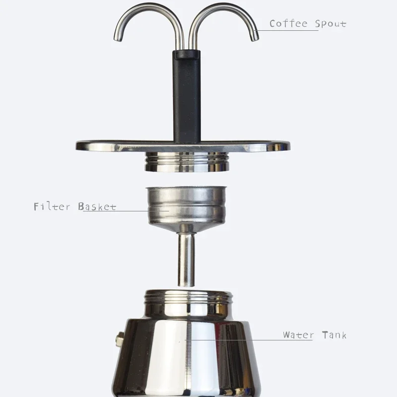 Mini Moka da 200 ml Doppio tub - Coffee Equipment Accessories recensione e prezzo