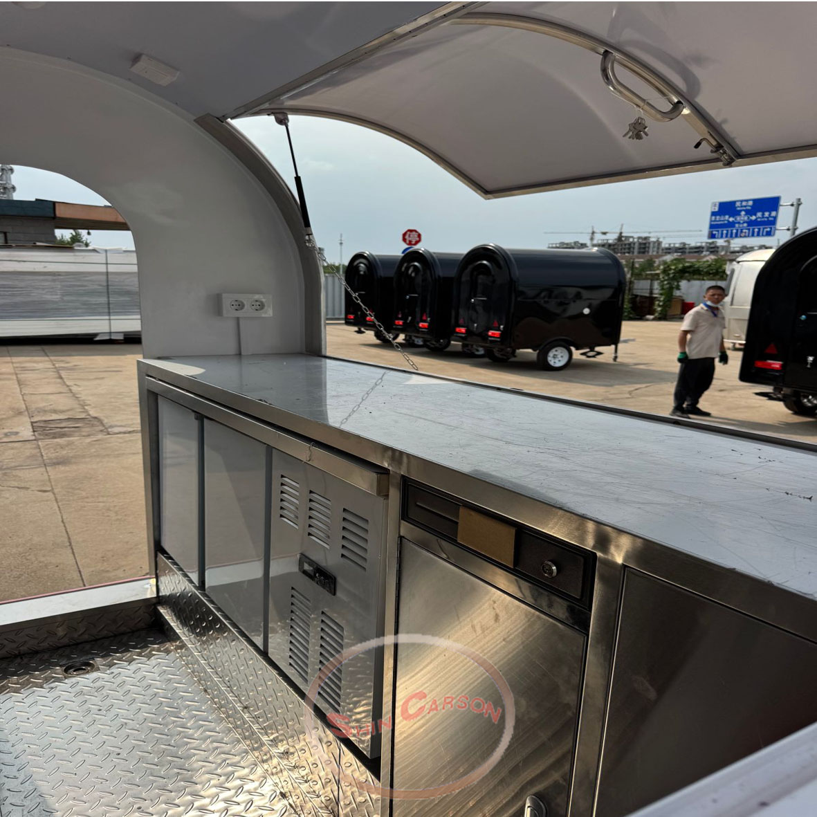 Onlywe Fast Food Truck Carrell - Coffee Equipment For Business recensione e prezzo