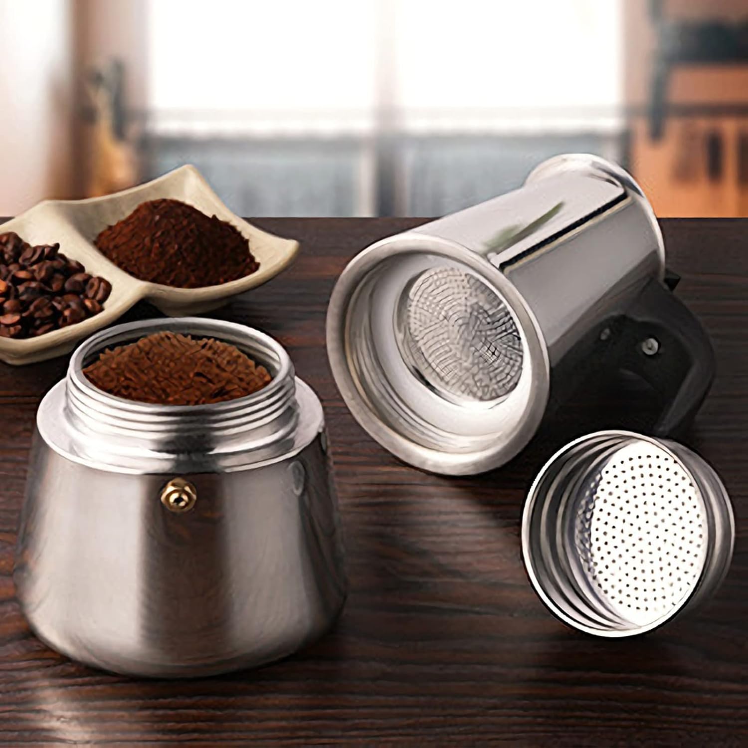 4/6/9 tazze Moka Pot Caffe Mac - Coffee Equipment Accessories recensione e prezzo