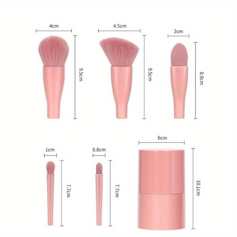 Set di 5 Pennelli da Trucco co - Group Head Brush recensione e prezzo